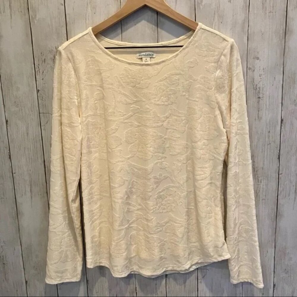 Sundance | Jacquard Velvet Top